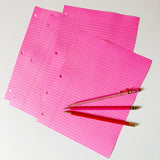 Lined LOOSE LEAF Filler Paper