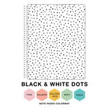 Spiral Undated Half Year Daily Planner