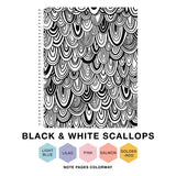 Spiral Undated Half Year Daily Planner