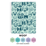 Spiral Undated Half Year Daily Planner