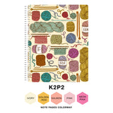 Spiral Undated Half Year Daily Planner