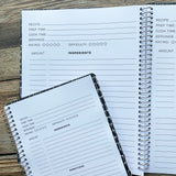 Spiral Meal Planner Notebook