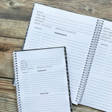 Spiral Meal Planner Notebook