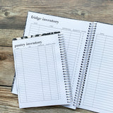Spiral Meal Planner Notebook