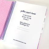 Spiral Undated Half Year Daily Planner