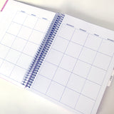 Spiral Undated Half Year Daily Planner