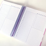 Spiral Undated Half Year Daily Planner
