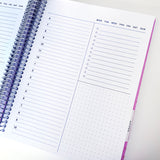 Spiral Undated Half Year Daily Planner