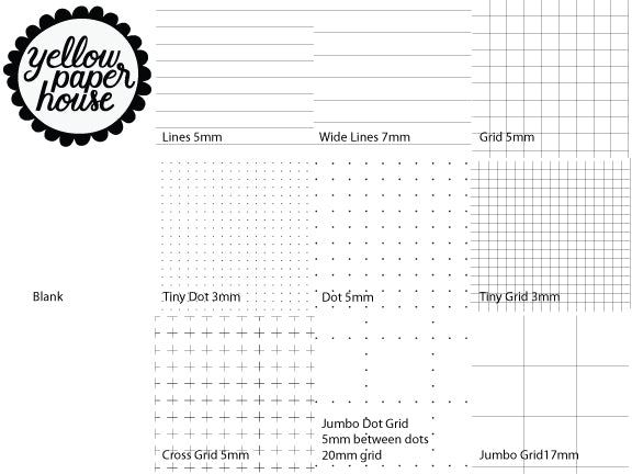 Letter Dot Grid Sheets | Eleven Discs