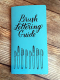 TRAVELERS NOTEBOOK INSERT - BRUSH LETTERING GUIDE