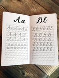 TRAVELERS NOTEBOOK INSERT - BRUSH LETTERING GUIDE