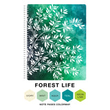 Spiral Undated Half Year Daily Planner