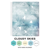 Spiral Undated Half Year Daily Planner