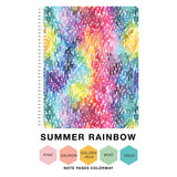Spiral Undated Half Year Daily Planner
