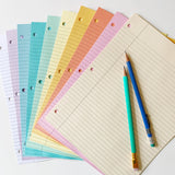 Lined LOOSE LEAF Filler Paper