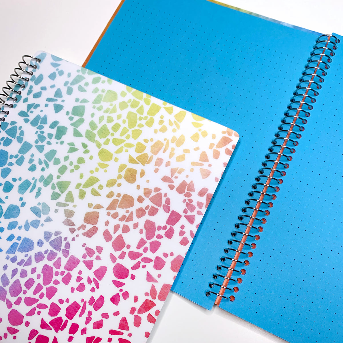 Spiral Classic Notebook Yellow Paper House