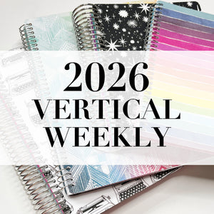 2026 Vertical Weekly Spiral Planner