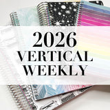 2026 Vertical Weekly Spiral Planner