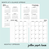 2026 MINI Monthly Spiral Planner