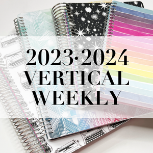 Spiral 2023-2024 Dated Vertical Weekly Planner