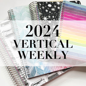 Spiral 2024 Dated Vertical Weekly Planner