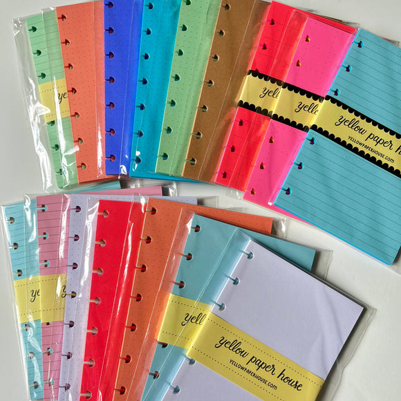 Clearance Punched Paper Yellow Paper House clearance-punched-paper-yellow-paper-house