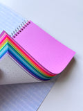 Mini Classic Notebook - Dots  - Ultimate Rainbow Paper (S10)