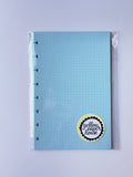 5.5" x 8.5" Size - Planner Paper - DISC PUNCHED TO FIT LEVENGER CIRCA JUNIOR - 2nd Quality