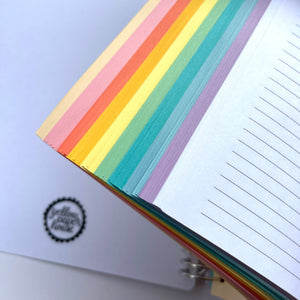 LEGAMI Paper Thoughts Rainbow Notepad