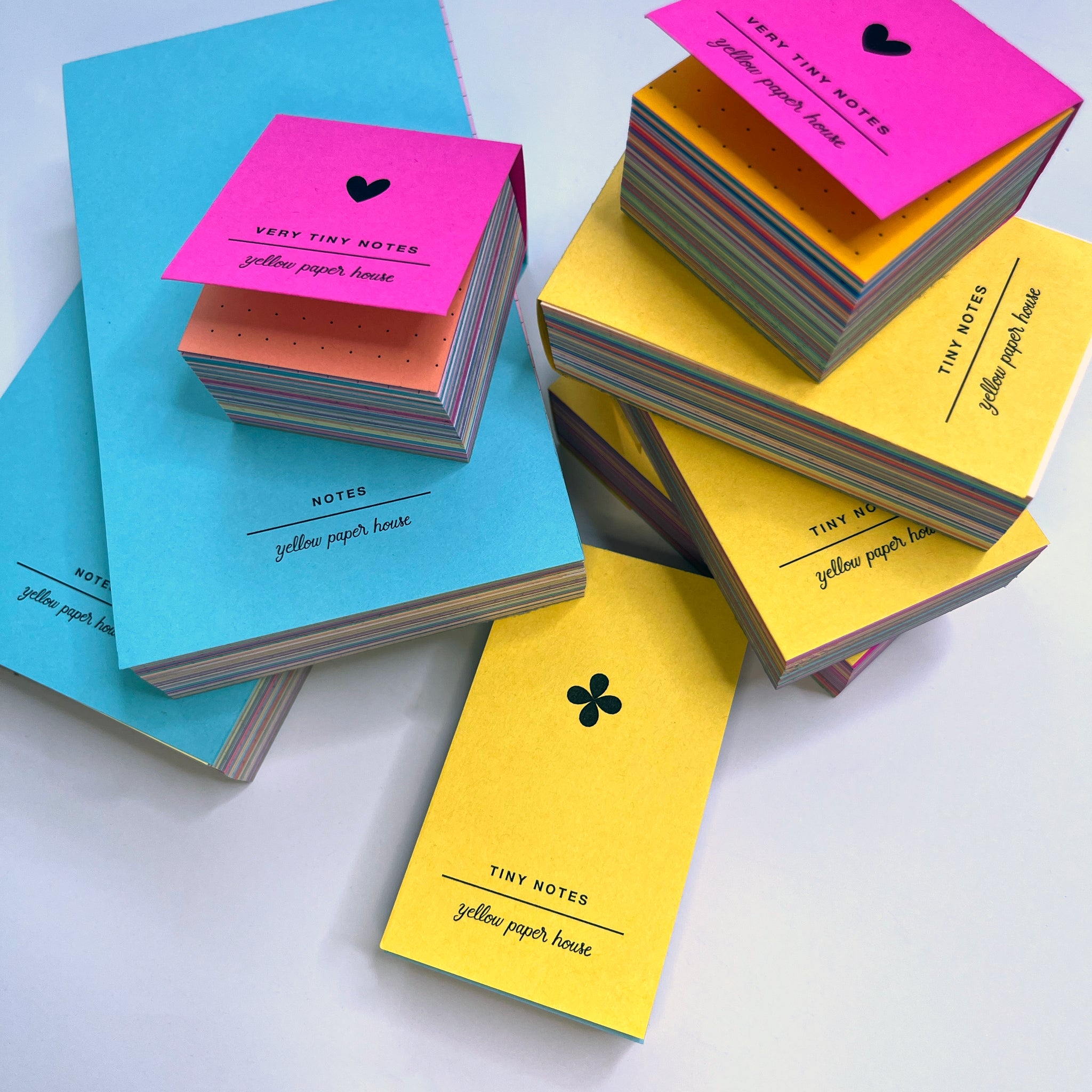 Nice Small Notes TINY NOTES – Yellow Paper House