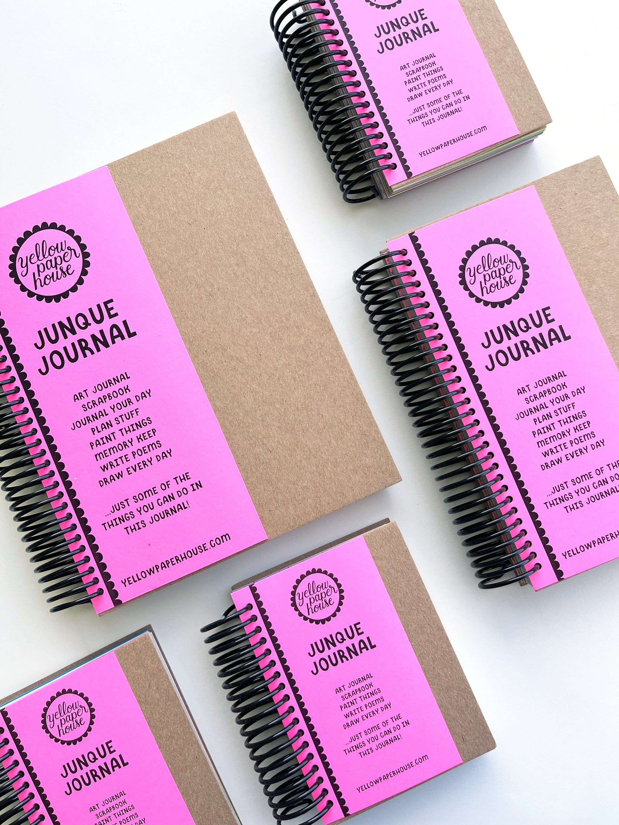JUNQUE JOURNAL – Yellow Paper House