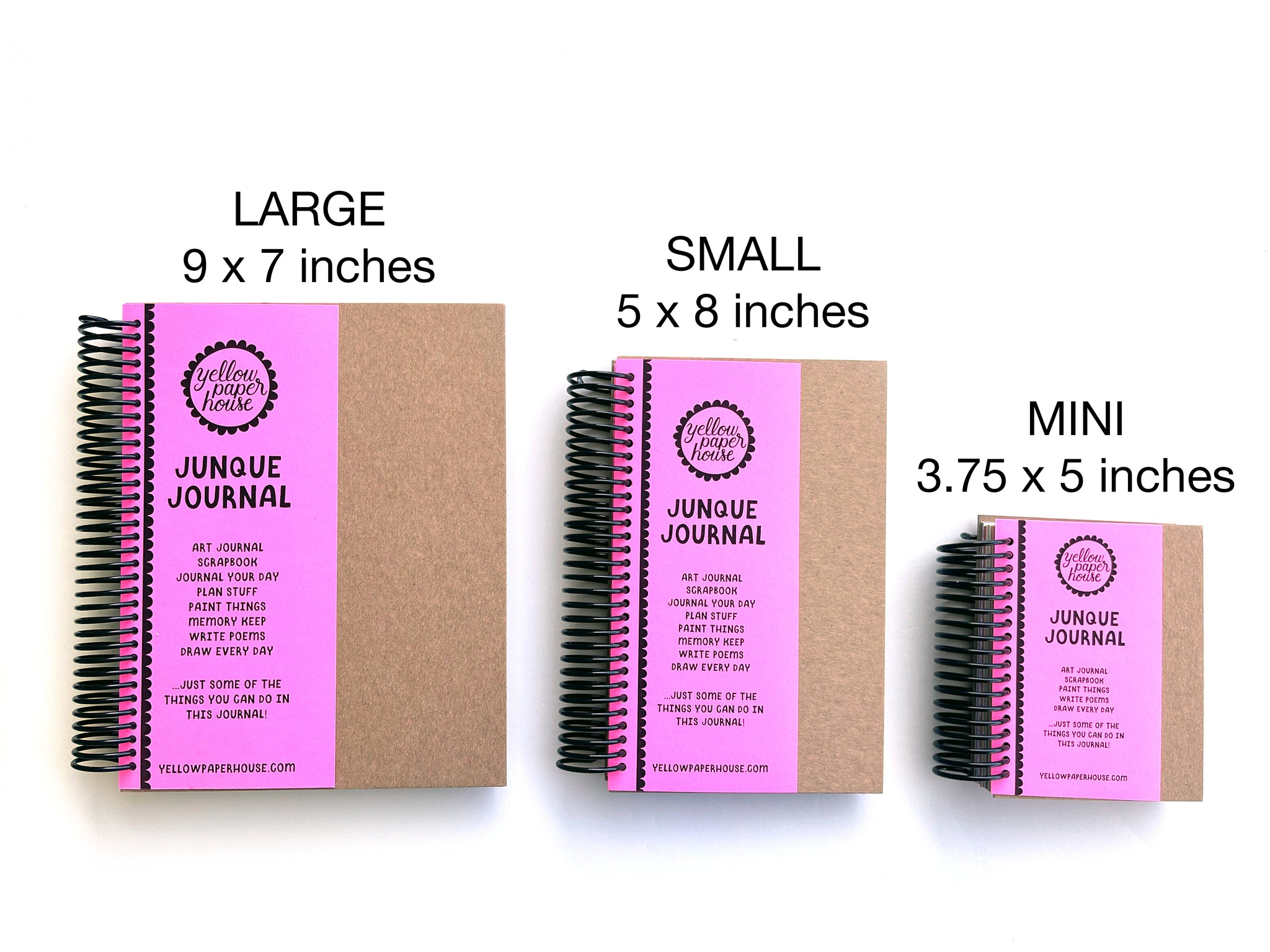 JUNQUE JOURNAL – Yellow Paper House