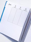 2027 Vertical Weekly Spiral Planner