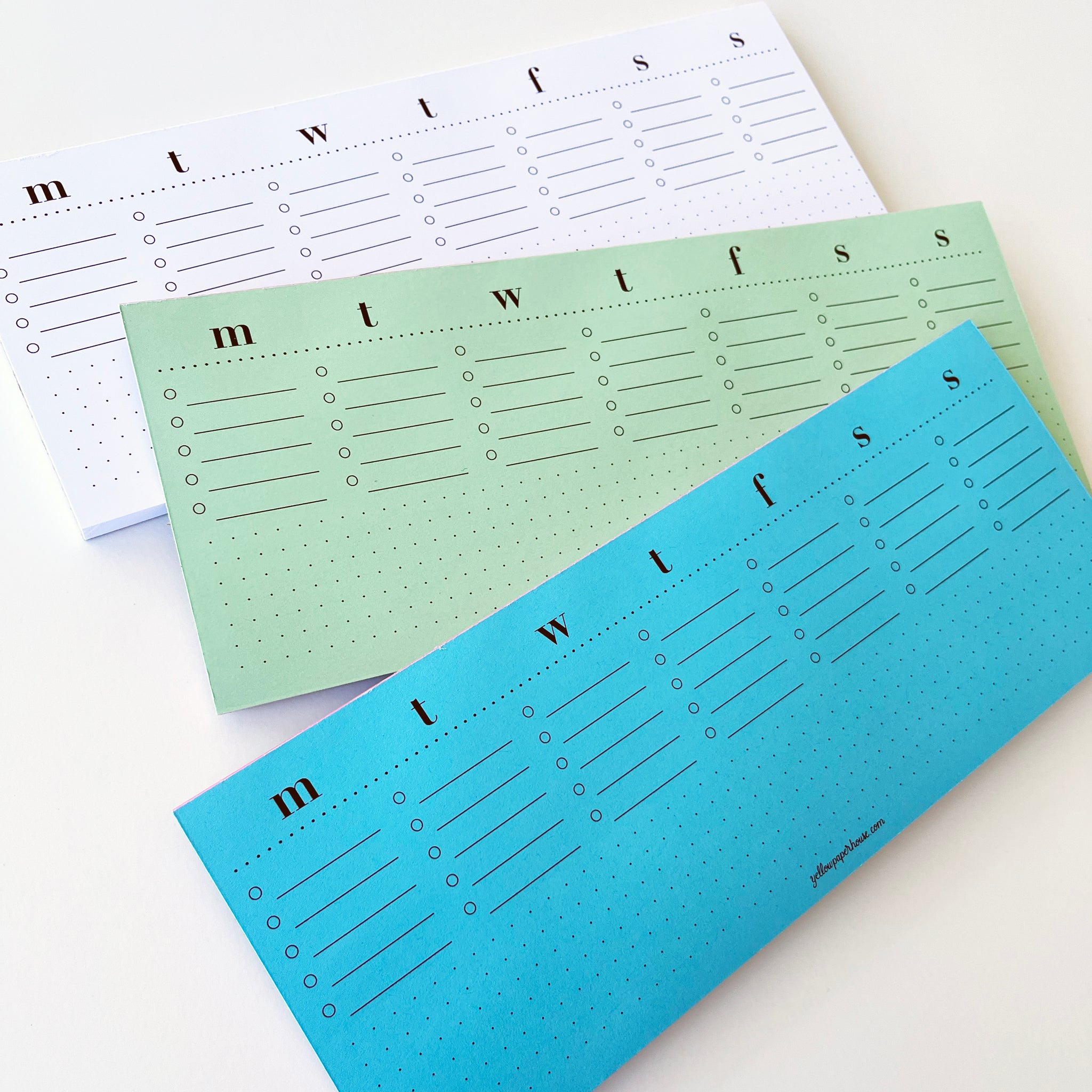 Notepad Bullets Weekly Bullet Notepad - 10.5