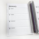 2025 MINI Horizontal Weekly Spiral Planner