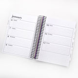 2025 MINI Horizontal Weekly Spiral Planner