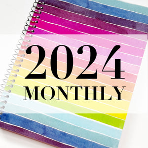 Spiral 2024 Dated Monthly Planner