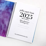 2025 MINI Monthly Spiral Planner