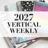 2027 Vertical Weekly Spiral Planner