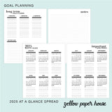 2025 MINI Vertical Weekly Spiral Planner