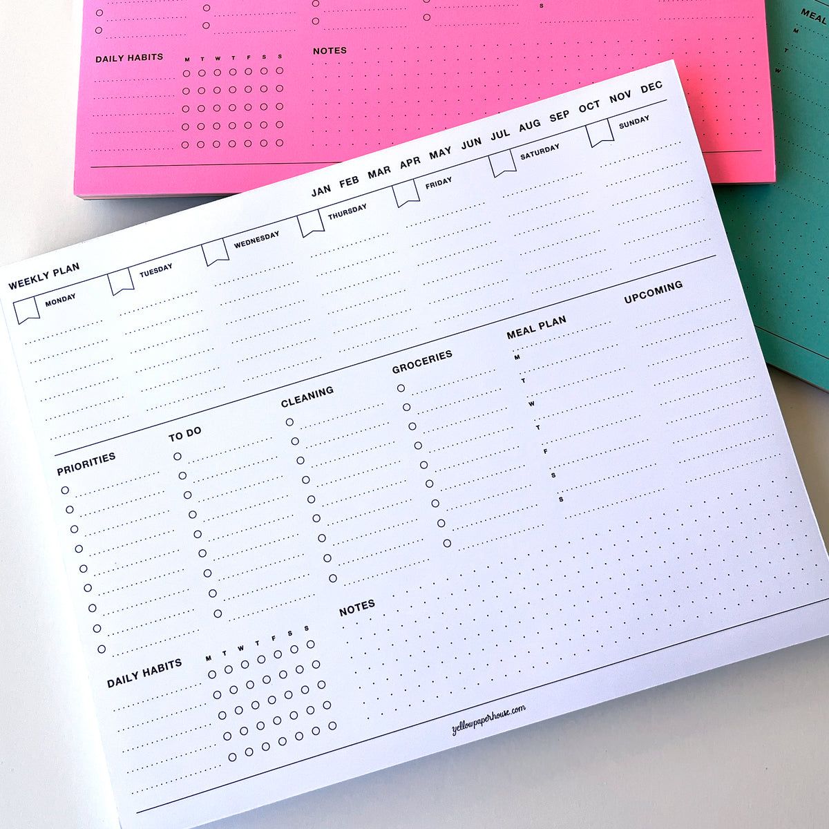 Weekly Plan Notepad - 10.5
