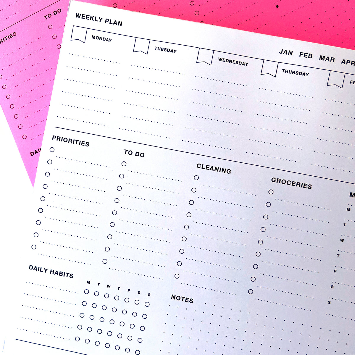 Weekly Plan Notepad - 10.5