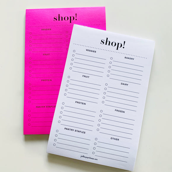 Notepad. Shop NOTEPADS – Yellow Paper House
