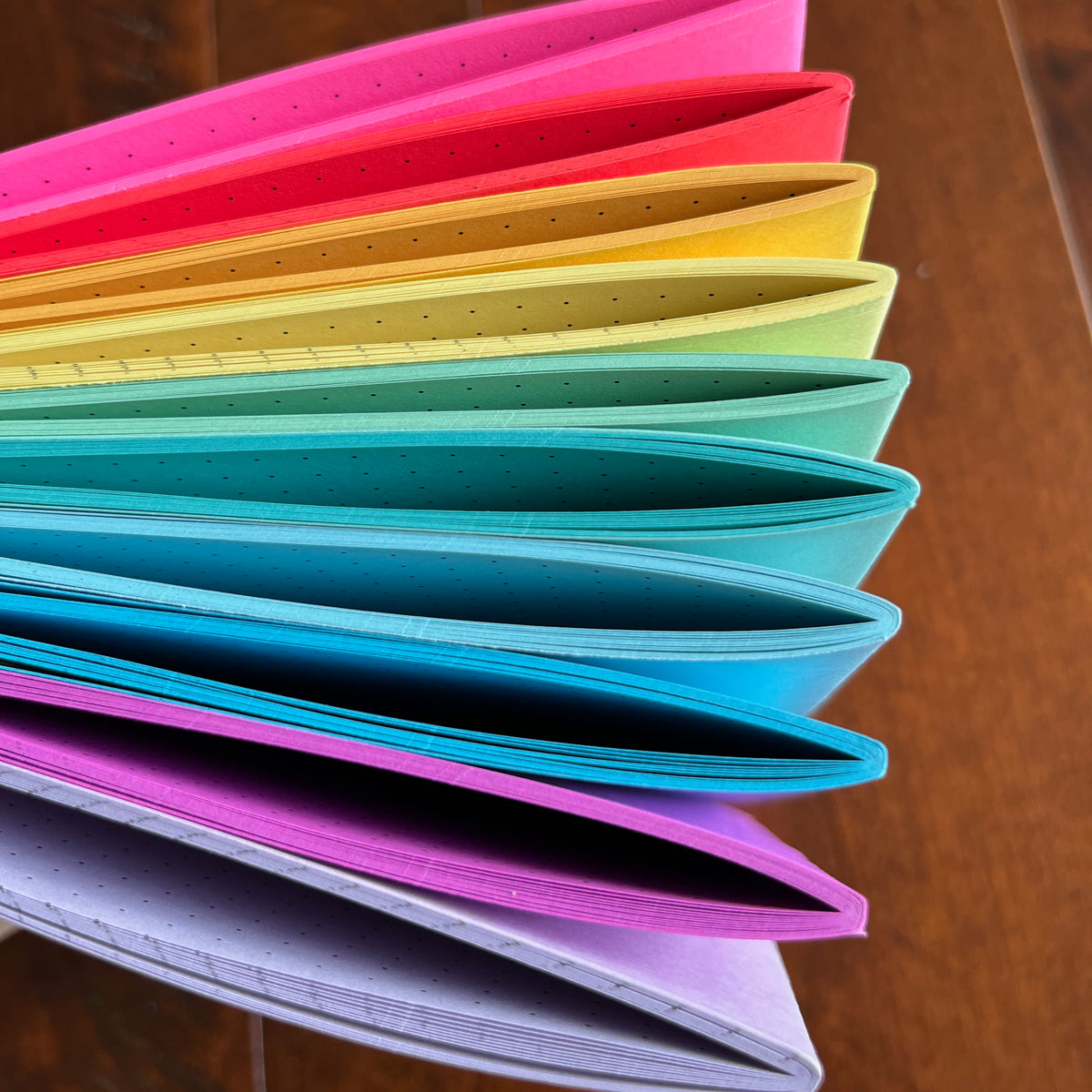 TRAVELERS NOTEBOOK INSERT - RAINBOW BUNDLE - 10 INSERTS – Yellow Paper ...