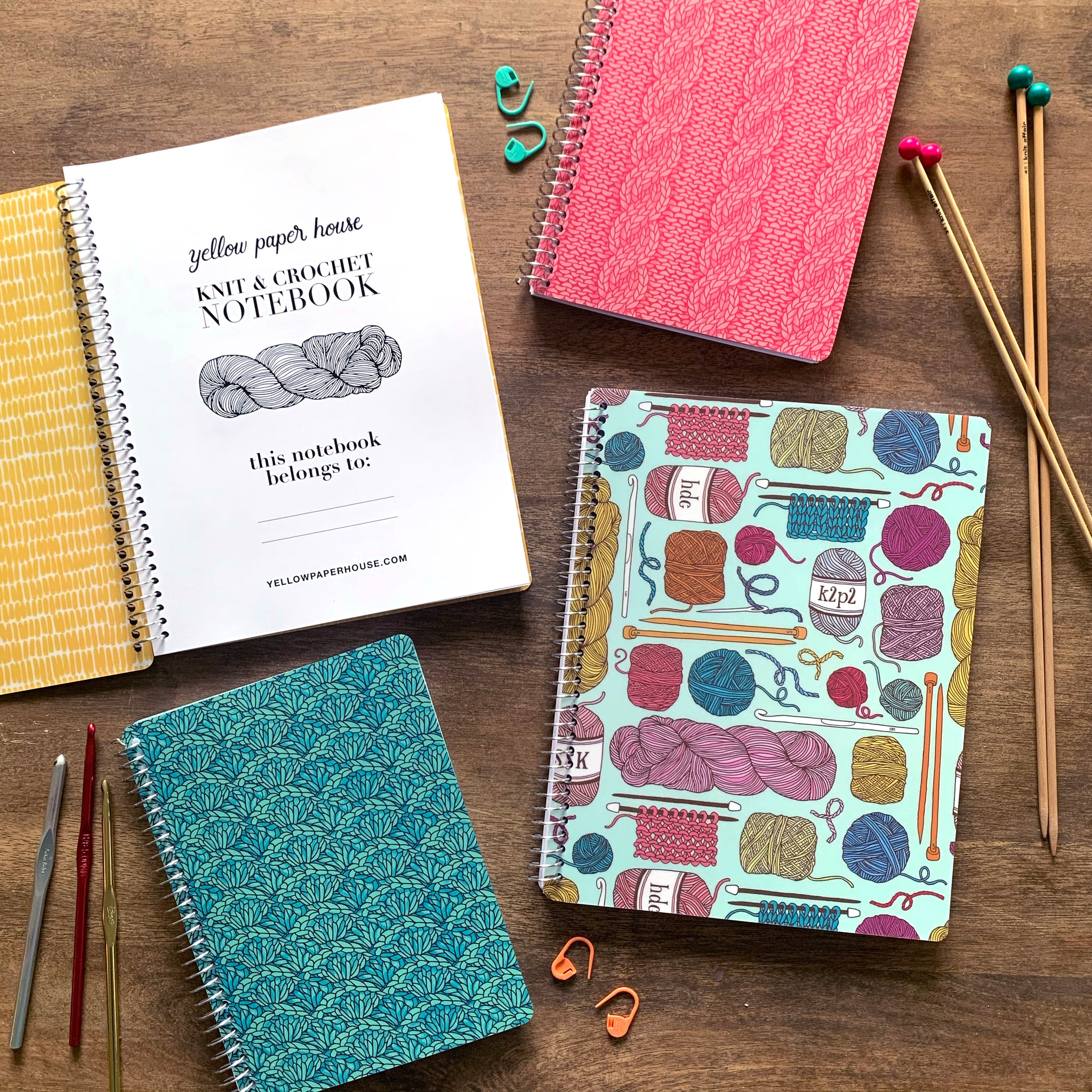 Crochet Project Journal Notebook Graphic by mharman · Creative Fabrica