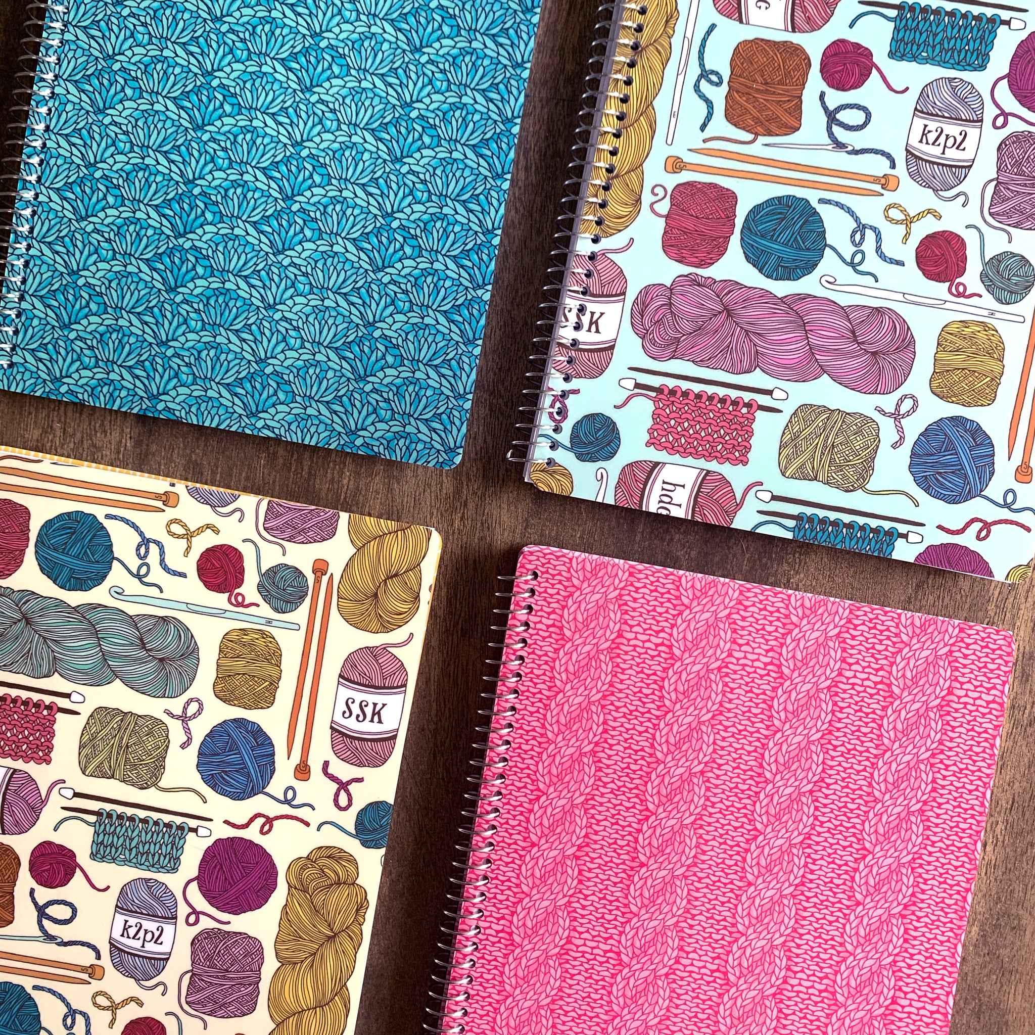 Yarny Things Notebook, Crochet Notebook, Crochet Journal, Crochet