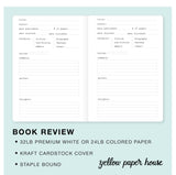 TRAVELERS NOTEBOOK INSERT - BOOK REVIEW