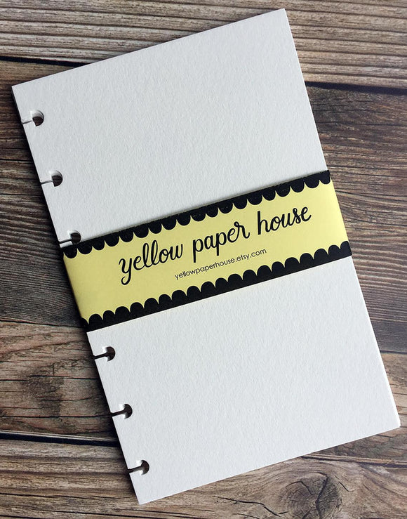 DISC PUNCHED PLANNER PAPER FITS HAPPY PLANNER or LEVENGER CIRCA - WATERCOLOR PAPER