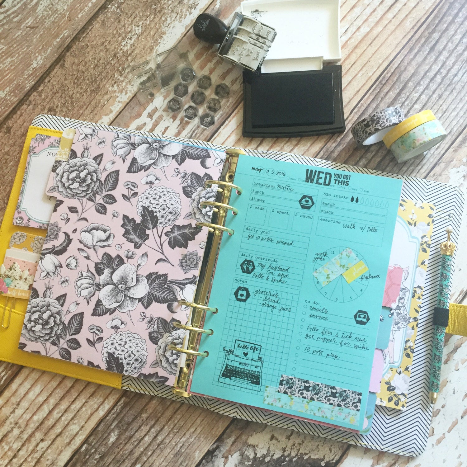 Filofax Vulling A5 Crème Gelinieerd Notitiepapier