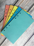 FILOFAX STYLE PLANNER PAPER - 6 RING - SURF'S UP!